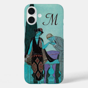 Art Deco La Villa d'Este door George Barbier vinta iPhone 16 Plus Hoesje