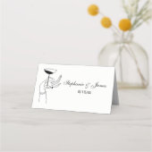 Art Deco Lady's Hand Holding Champagne Glass (Voorkant)