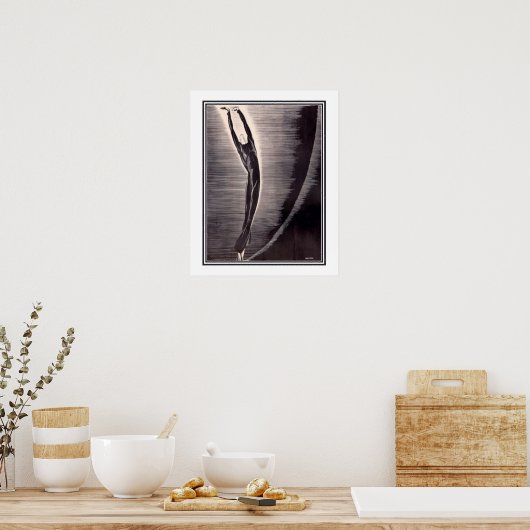 Art Déco "Le Danseur" (Cuisine)