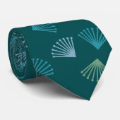 Art Deco Leaves Stropdas (Opgerold)