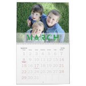 Art Deco-lettertype | Foto van 2026 Kalender (Mar 2026)