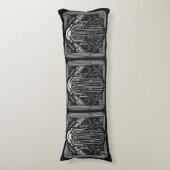 Art Deco Lichaamskussen (Voorkant Verticaal)