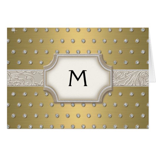 Art Deco Lijst Champagne Silver Jewel Stippen (Voorkant Horizontaal)