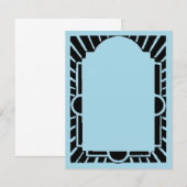Art Deco-Lijst, markttent (Voorkant / Achterkant)