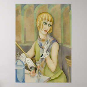 Art Déco - Lili Elbe Portrait par Gerda Wegener