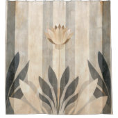 Art Deco Lily douchegordijn (Voorkant)