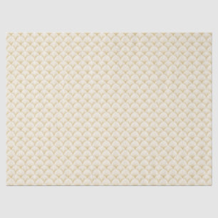 Art Deco Line Fan Pattern wit Tissuepapier