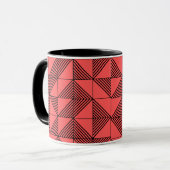 Art Deco Lines  Mok (Voorkant links)
