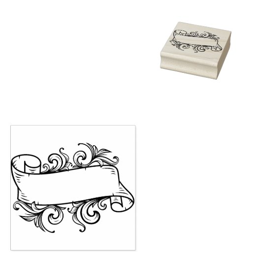 Art Deco  lint Scrapbooking Rubberstempel (Gestempeld)