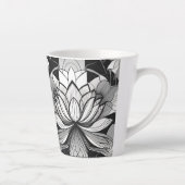 Art Deco Lotus 12oz Mok (Rechts)