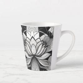 Art Deco Lotus 12oz Mok