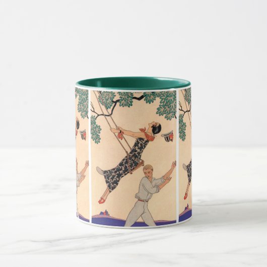 Art Deco Love, The Swing by George Barbier Mok (Midden)