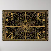 Art Déco Luxe en Or (Devant)