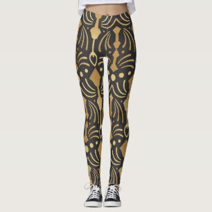 Art Deco Luxe: Japans Elegance Leggings