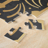 Art Deco Luxe: Japans Elegance Legpuzzel (Zijkant)