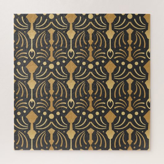 Art Deco Luxe: Japans Elegance Legpuzzel (Verticaal)