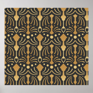 Art Deco Luxe: Japans Elegance Poster