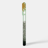 Art Deco Man, koude Drinken in de zomer Case-Mate iPhone Case (Achterkant / Links)