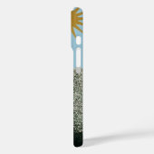 Art Deco Man, koude Drinken in de zomer Case-Mate iPhone Case (Achterkant / Links)