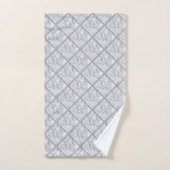 ART DECO MARBLE  BATHROOM TOWEL SET BAD HANDDOEK (Handdoek)