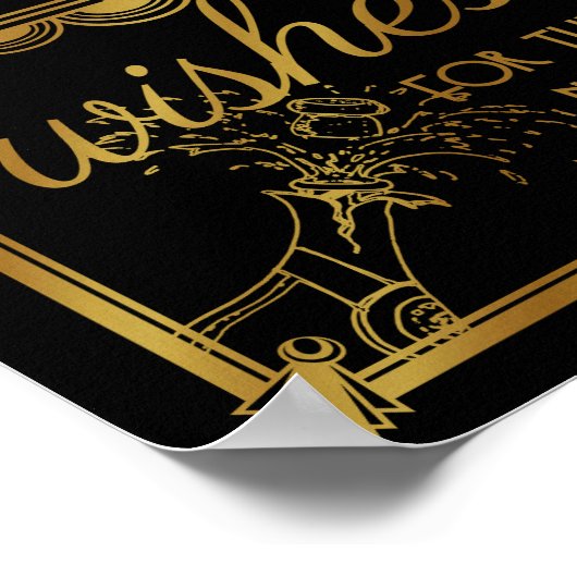 art déco mariage, liège, voeux, gatsby (Coin)