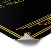 Art déco Mariage ou signe de fête faites votre pro (Coin)