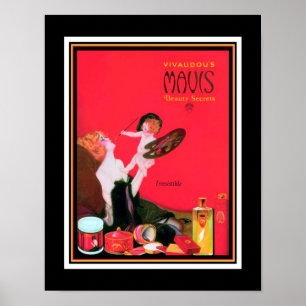 Art Deco Mavis Perfume Ad 1920 Poster