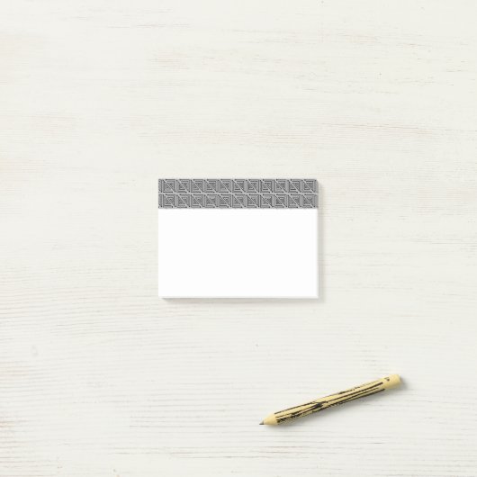 Art Deco Mazes Post-it® Notes (Op bureau)