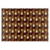Art Deco Metallic Geometric - Gold en chocolade Snijplank (Voorkant)
