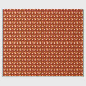 Art Deco Metallic Geometric - Koper en Rust Cadeaupapier (Vlak)