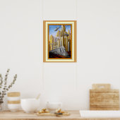 Art Deco Metropolis Thema Poster 16 x 20 (Keuken)