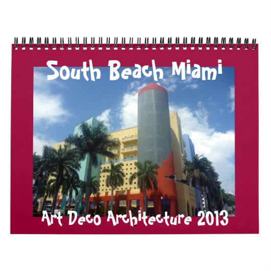 art deco miami 2013 kalender (Hoes)