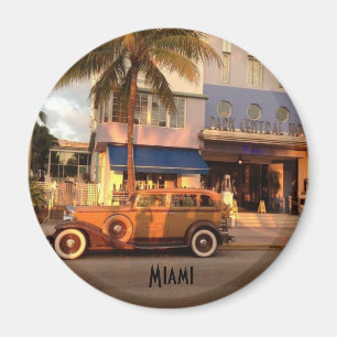 Art Deco Miami Beach Magneet