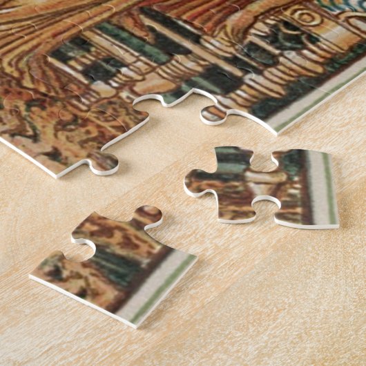 Art Deco  Midas verandert Dochter in Goud Legpuzzel (Zijkant)