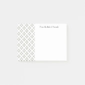 Art Deco Mini Stars Aangepaste notities Post-it® Notes (Voorkant)