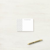 Art Deco Mini Stars Aangepaste notities Post-it® Notes (Op bureau)