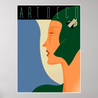 Art. Deco-Mode 01 Poster