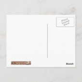 Art Deco-Mode Briefkaart (Achterkant)