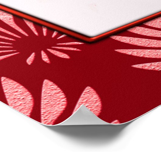 Art Deco Mode Poster (Hoek)