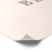Art Déco moderne Blush Rose Rose Gold Mariage (Coin)