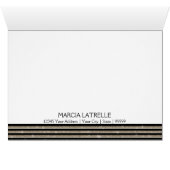 Art Déco Moderne Horizontale Parties scintillant e (Intérieur Horizontal (Bas))