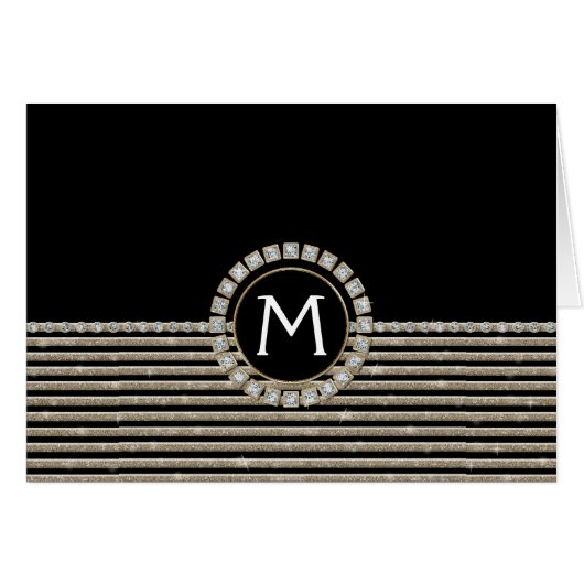 Art Déco Moderne Horizontale Parties scintillant e (Devant horizontal)