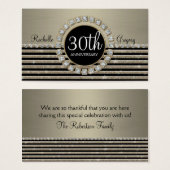 Art Déco Moderne Horizontale Parties scintillant e (Devant & derrière)