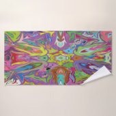 Art déco moderne Multi-couleur Pour vêtements et d (Serviette de bain)
