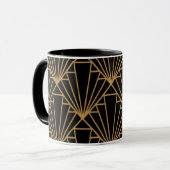 Art Deco Mok (Voorkant links)