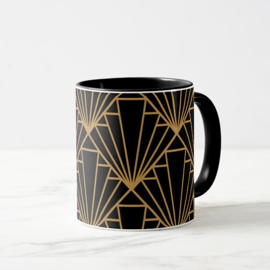 Art Deco Mok (Voorkant rechts)