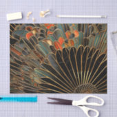 Art Deco Moody Fan Tissuepapier (Craft)