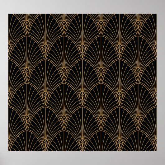 Art déco : motif géométrique classique. (Devant)
