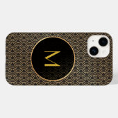 Art Déco motif iPhone / coque ipad (Verso (horizontal))