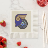 Art Deco Motorhead Servet (Insitu)